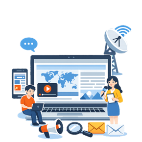 Webサイトを使った英会話レッスン